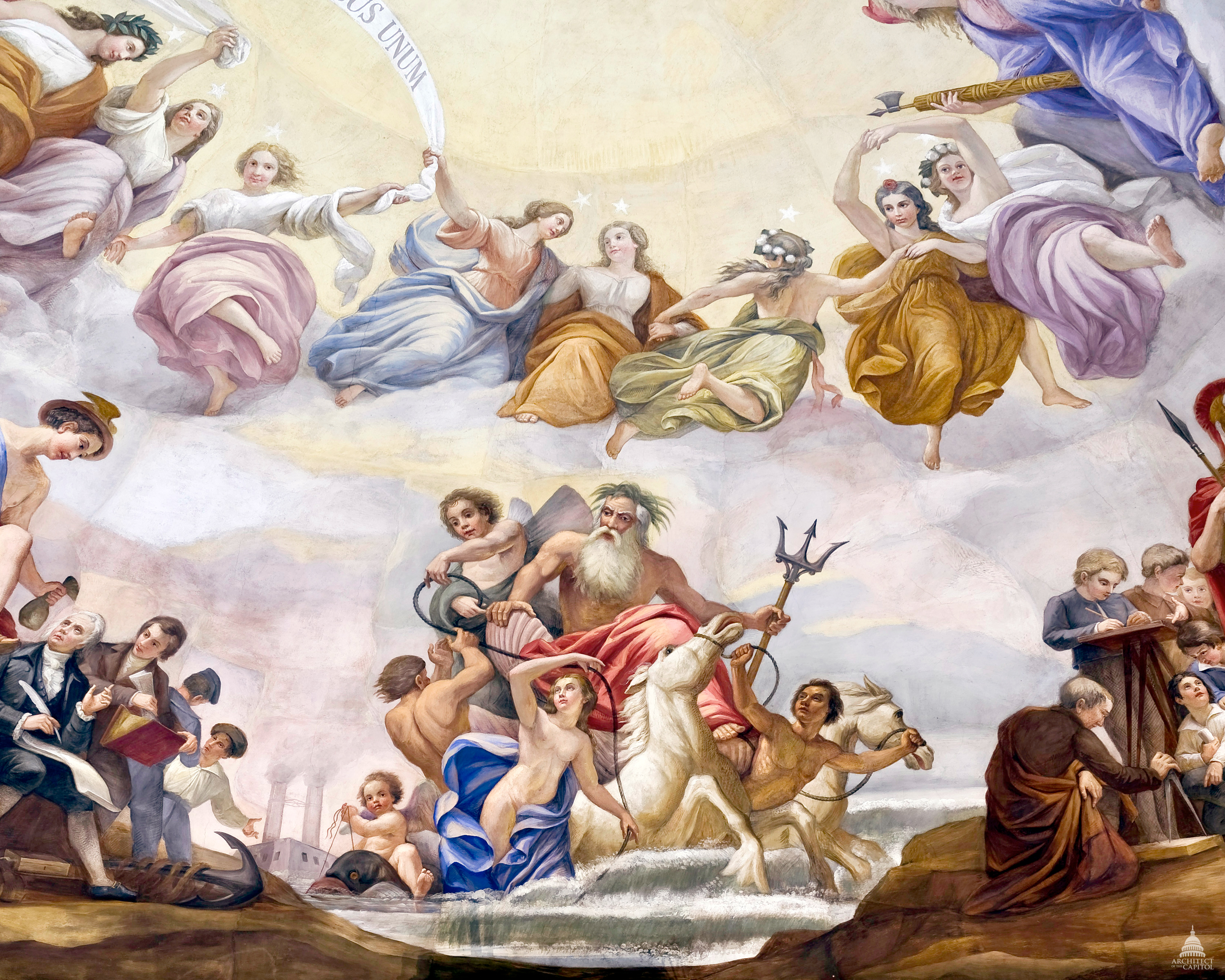 5. Apotheosis of Washington, Marine